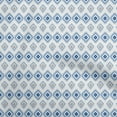 thumbnail image 1 of oneOoneCottonPoplinTwillLightBlueFabricAsianIkatFabricForSewingPrintedCraftFabricByTheYard56InchWide, 1 of 4