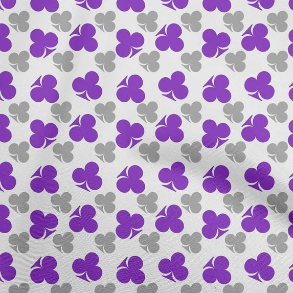 oneOoneCottonPoplinTwillPurpleFabricPokerCardCraftProjectsDecorFabricPrintedByTheYard56InchWide