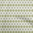 thumbnail image 1 of oneOoneGeorgetteViscoseLightGreenFabricAsianIkatSewingMaterialPrintFabricByTheYard42InchWide, 1 of 4