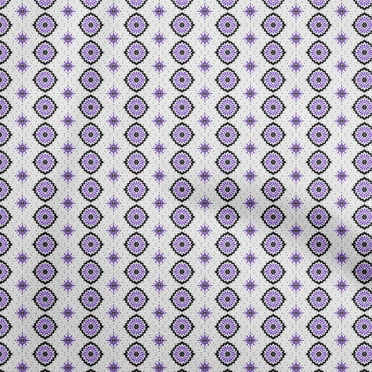 oneOonePolyesterSpandexPurpleFabricAsianBlockDiyClothingQuiltingFabricPrintFabricByYard56InchWide