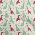 thumbnail image 1 of oneOonePolyesterSpandexSeaGreenFabricKidsAnimalCraftProjectsDecorFabricPrintedByTheYard56InchWide, 1 of 4