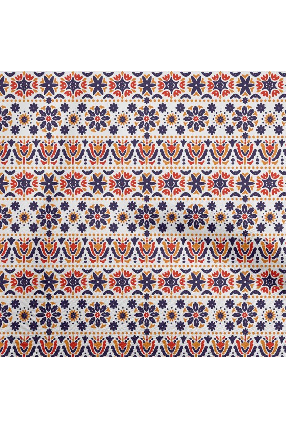 ViscoseChiffonBlueFabricAsianBlockQuiltingSuppliesPrintSewingFabricByTheYard42InchWide