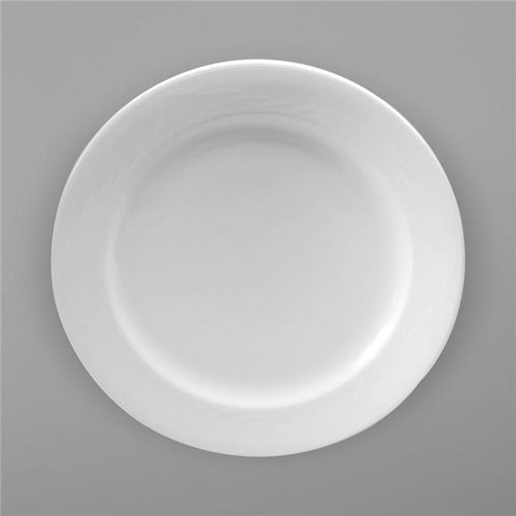 oneida R4220000123 7 in. Royale Bright White Porcelain Plate