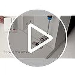 oneinmil Nightstand Set of 2 with LED Lights,Night Stand with Storage Cabinet for Bedroom,Bedside Table with LED, Black