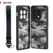 oneplus IBMRS For One Plus Ace 2/11R Phone Case, Slim Shockproof Phone Cover Camo Black