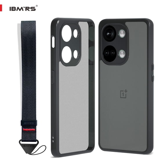 oneplus IBMRS For One Plus Ace 2v Case/Nord 3 5G Camouflage Phone Case, Shockproof Transparent Cover (Camo Black)