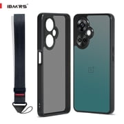 oneplus IBMRS For One Plus Nord CE 3/OPPO K11 5G,Translucent Shockproof Phone Case Camo Black