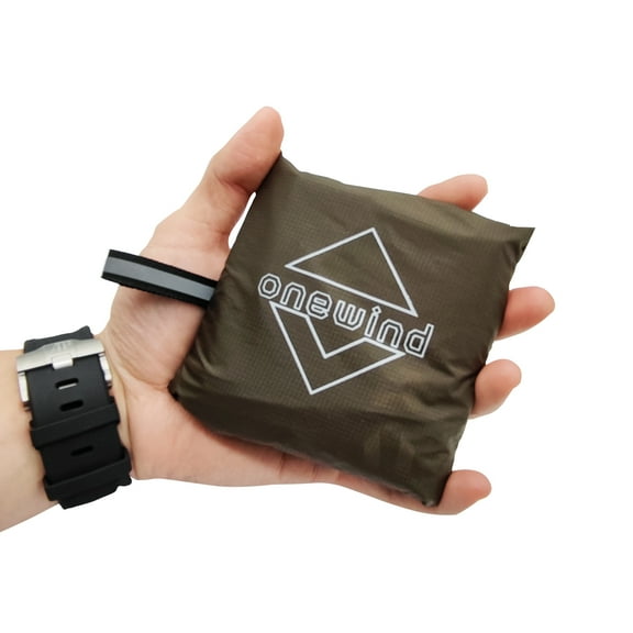 onewind Ultralight Silnylon Camping Shelter Ground Mat Tent Footprint OD Green, 55"x 39"