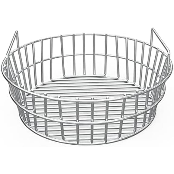 only fire Stainless Steel Charcoal Ash Basket for Char-Griller Akorn Kamado Kooker Charcoal Barbecue Grill$$Garden & Patio