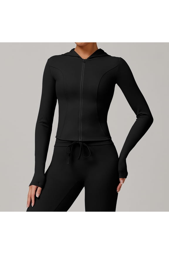 (only one coat)VoleFox Women's Full Zip Sun Protection Sweatsuit with Cool Feeling Long Sleeve Breathable UV Protective Jacket for Outdoor Sports