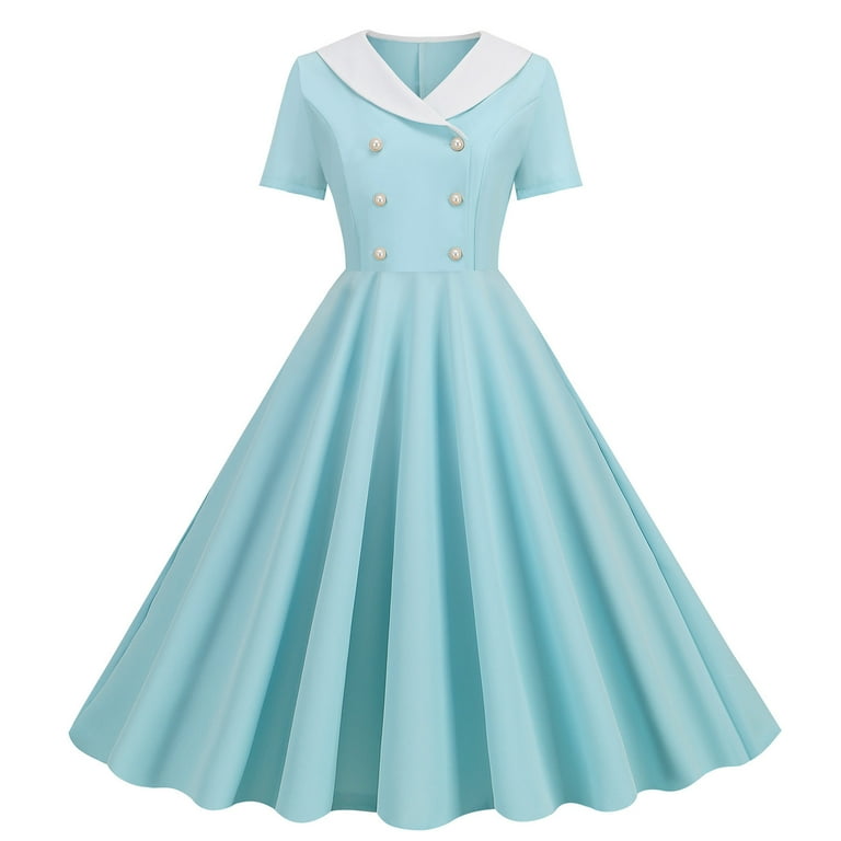 A line retro dress online