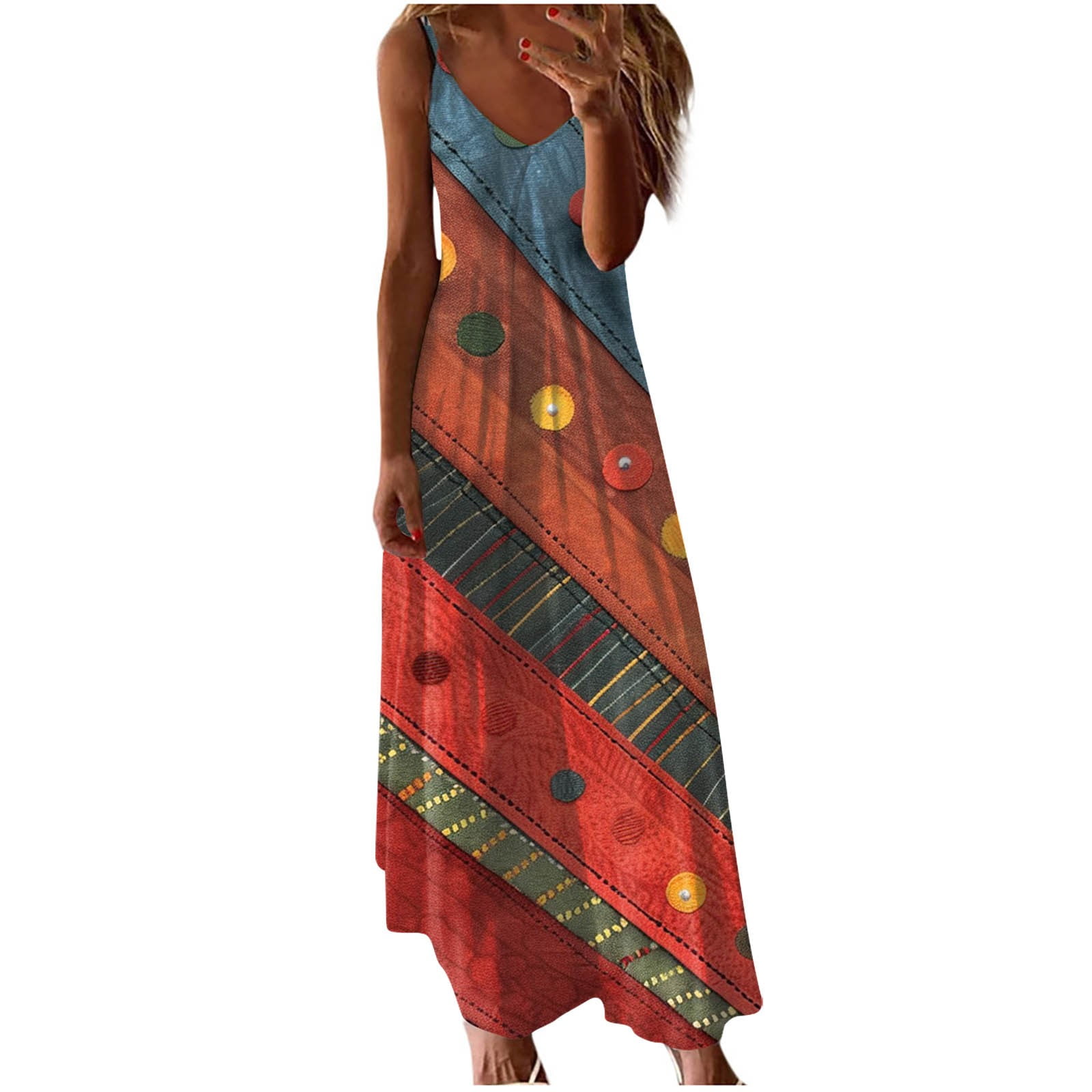 onlyliua Dresses for Women, Long Maxi Dress for Women, Summer Sun ...