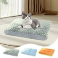 thumbnail image 1 of onlyliua Extra-Thick Deep-Sleep Pet Bed Pad 19.7x11.8 In Plush Insulated Mattress For Small To Medium Dogs And Cats Breathable Kennel Cushion Removable Washable Cover Pet Sleeping Mat, 1 of 7