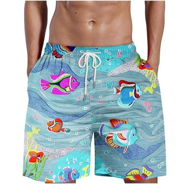 onlyliua Mens Swim Trucks Elastic Waist Shorts for Men Quick Dry Bathing Suit Swimming Board Shorts Mesh Lining Beach Swimwear Breathable Lightweight Big & Tall Swim Trunks