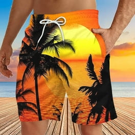 onlyliua Mens Swim Trunk Mens Swim Trunks Mesh Lining Summer Mens Board Shorts Board Shorts with Zipper Pockets Big and Tall Swim Trunks Summer Saving Clearance Swim Trunks Walmart
