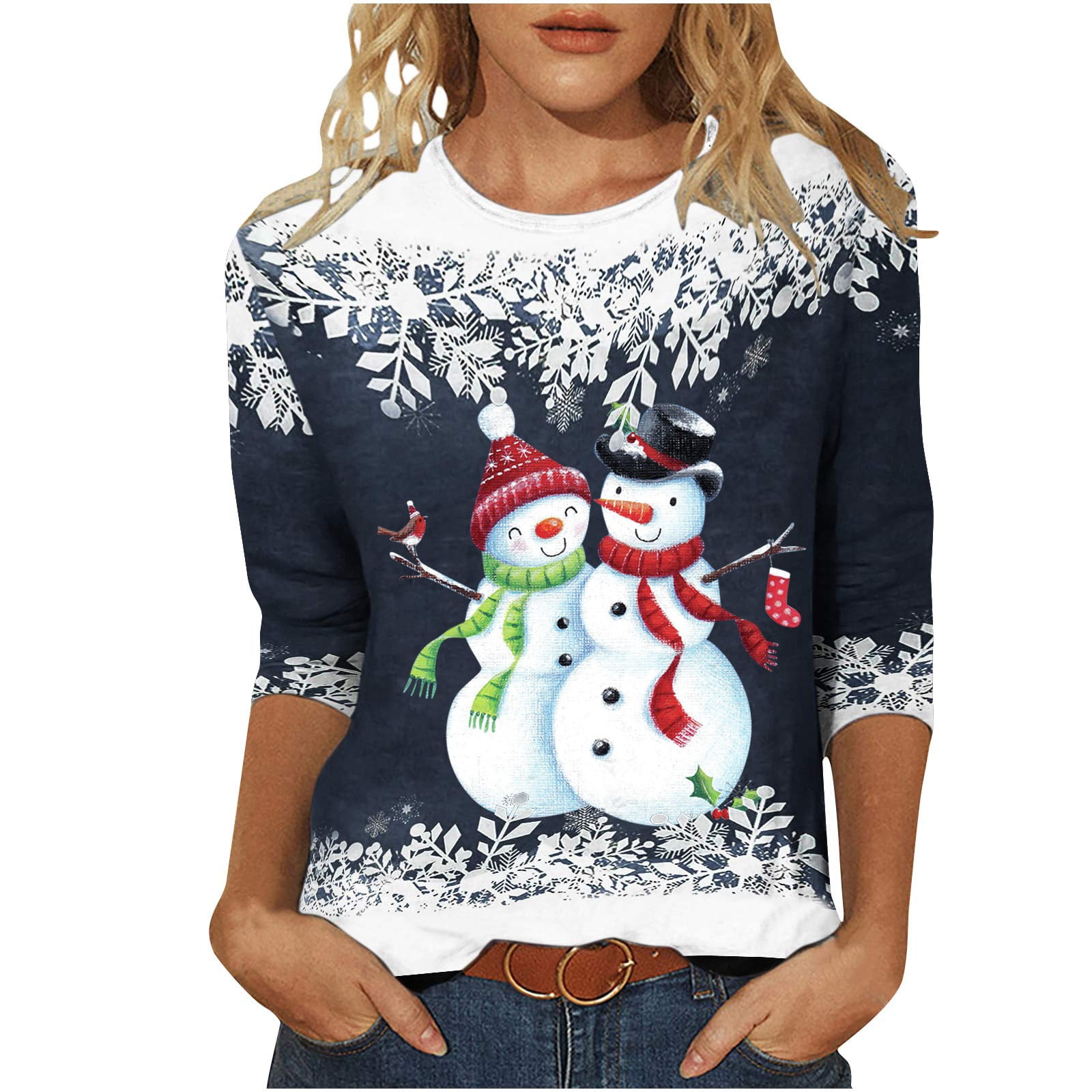 weihnachts shirt damen