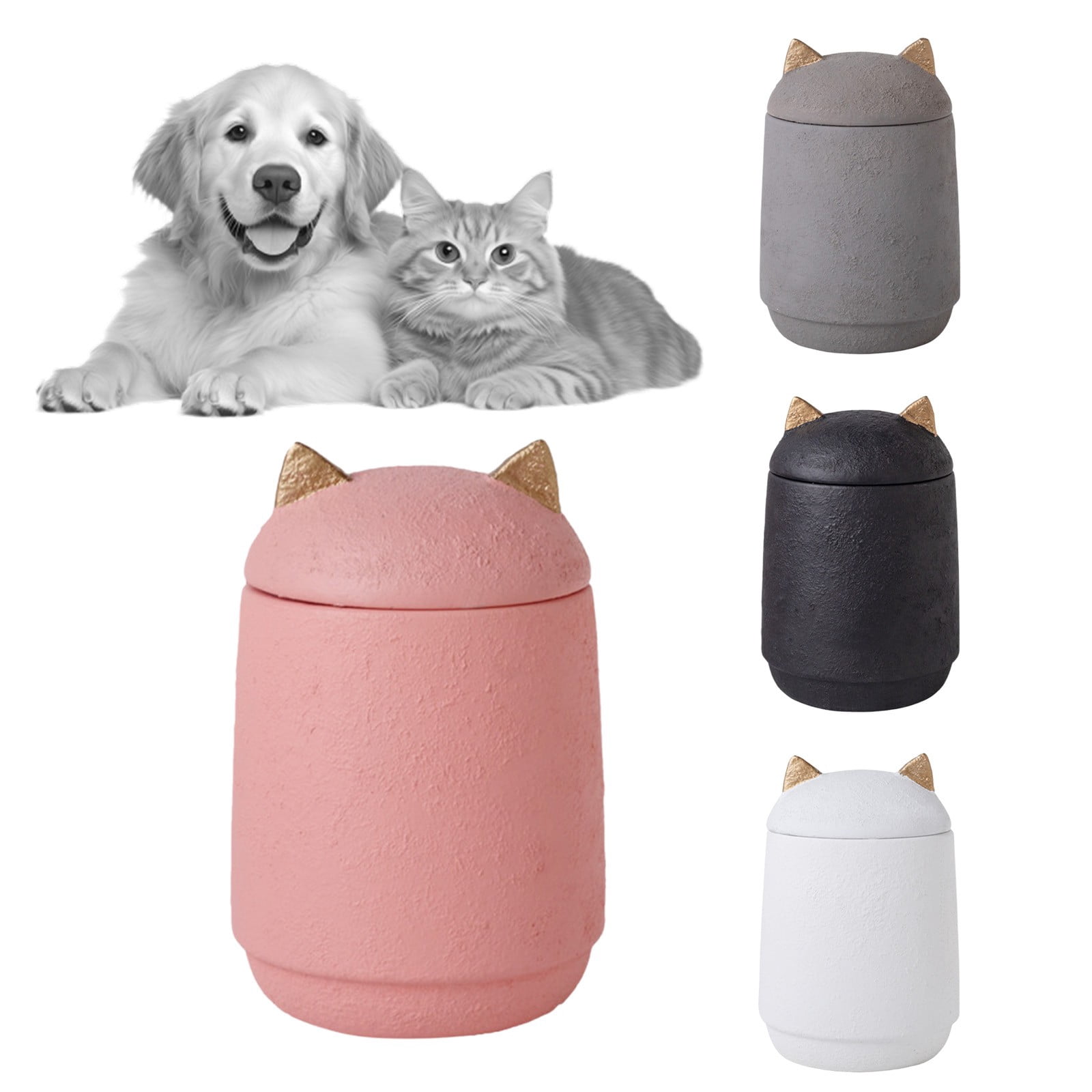 onlyliua Mini Sealed Pet Cremation Urn 1.6 In Small Memorial Jar With Tight Lid For Ashes Hair Keepsake Compact Stainless Steel Funeral Ornament For Cats Dogs Cherished Remembrance Pet Urn