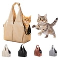 thumbnail image 1 of onlyliua Sling Shoulder Pet Carrier Crossbody Foldable Travel Bag Large Capacity Breathable Mesh Head-Out Window Safety Leash Padded Strap For Small To Medium Dogs And Cats Lightweight Travel Pet, 1 of 7