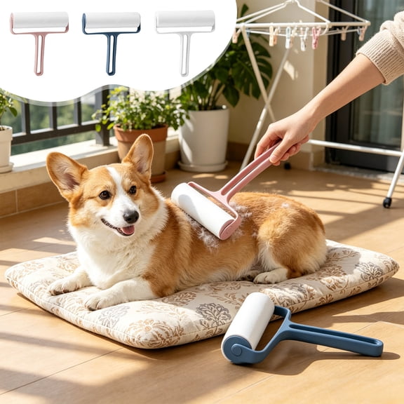 onlyliua Tearable Adhesive Lint Roller Sticky Roll For Pet Hair Debris Clothing Upholstery And Carpets Compact Handheld Design Easy-Tear Replacement Sheets Portable Quick Clean Tool For Fur Hair
