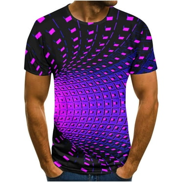onlyliua Trendy Tops for Men Men's T-Shirts Loose Fit Comfortable Shirts Short-Sleeve Round Neck T-Shirt, Sizes M-5XL
