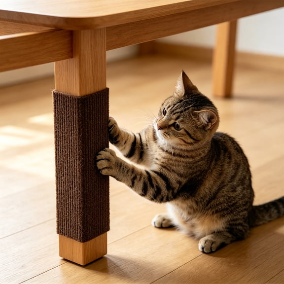 onlyliua Trimmable Self-Adhesive Cat Scratch Mat For Furniture Walls Trees And Steps Durable Anti-Scratch Carpet Protector With Easy Cut-To-Size Installation For Sofas Chairs And Posts