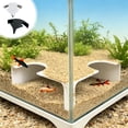 thumbnail image 1 of onlyliua Two Hole Aquarium Viewing Cave Tunnel Decorative Fish Shrimp Hiding Cave Resin Ornament For Aquascaping Natural Look Tank Decor Underwater Habitat, 1 of 7