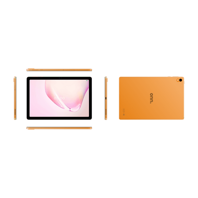 onn. 10.1" Tablet, 32GB (2024 Model) - Papaya