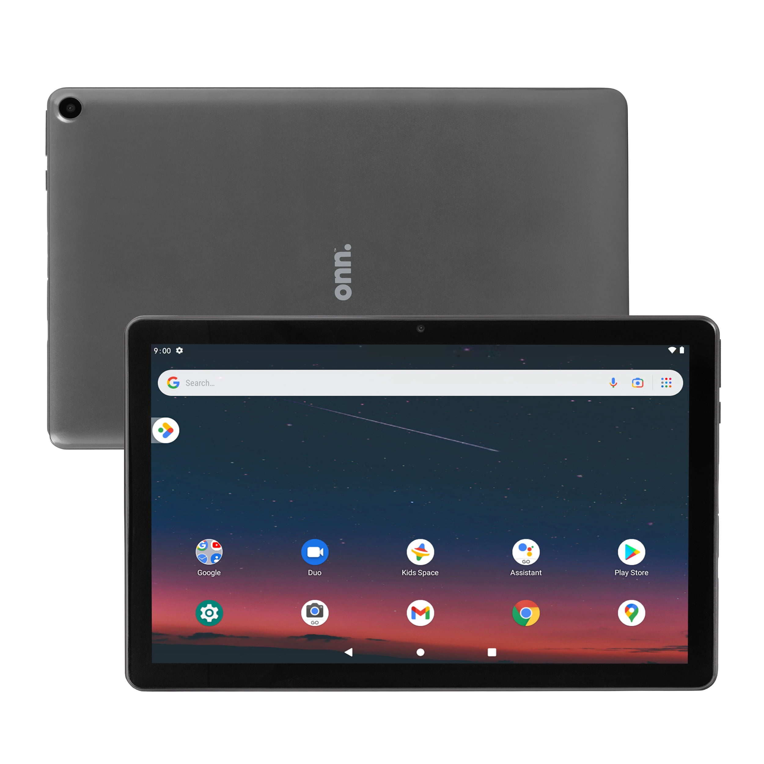 onn. 10.1 Tablet, 64GB (2022 Model) - Charcoal