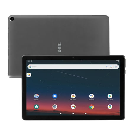 onn. 10.1" Tablet, 64GB (2022 Model) - Charcoal