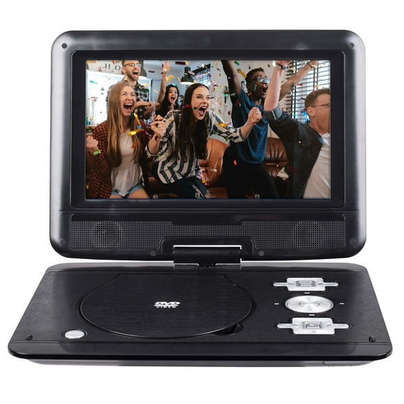 onn 480p Portable DVD Player Kit, 100093889, Black