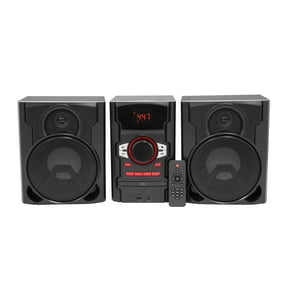 Onn. CD Stereo System 100W with Bluetooth and USB Charging