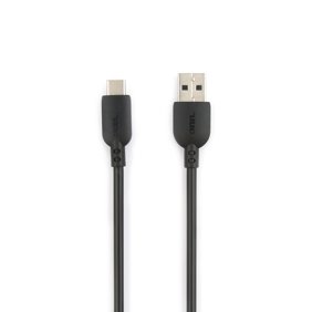  onn. 10ft USB to USB-C Cable، Black، متوافق مع أجهزة USB-C 