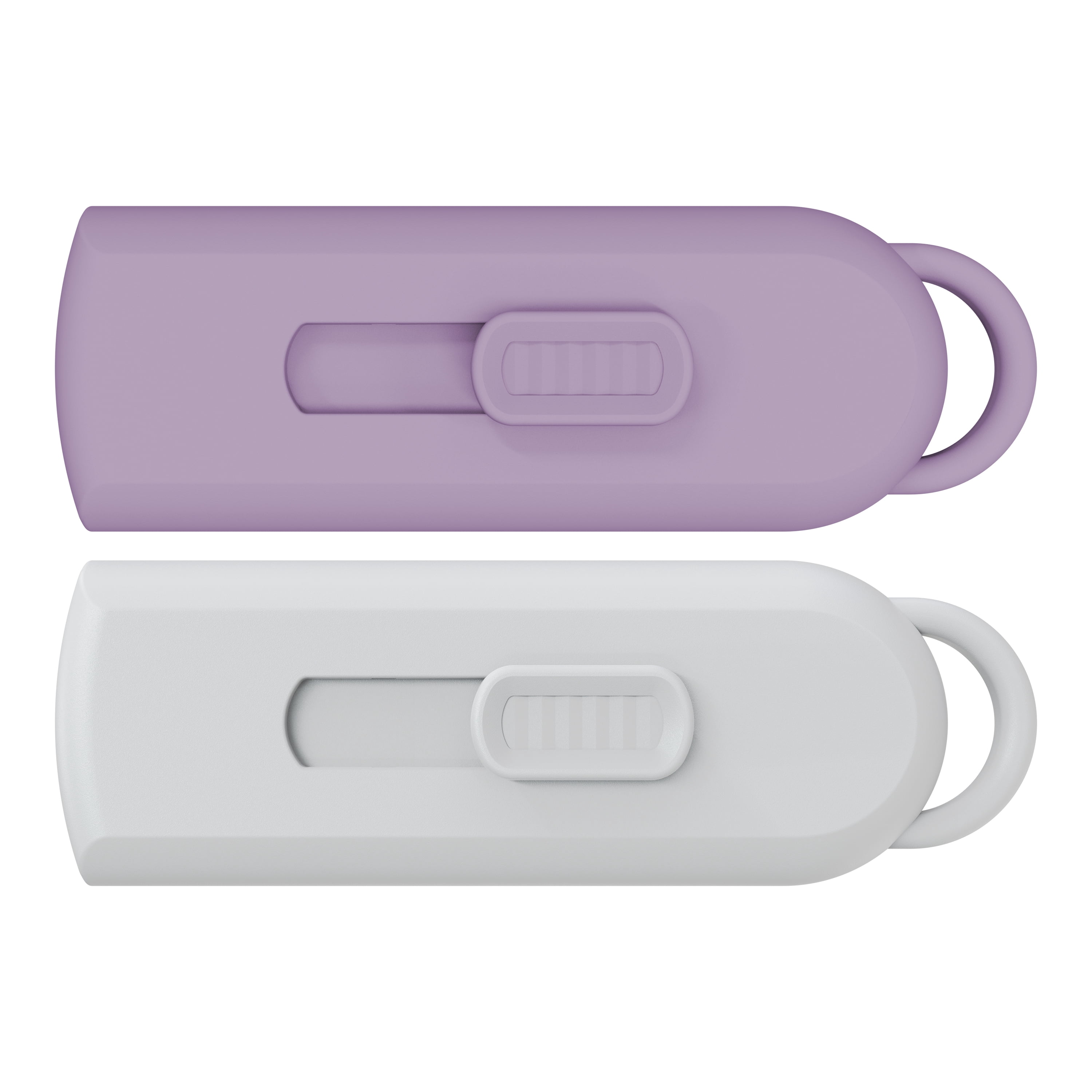 onn 128GB USB 2.0 Flash Drives, 2-Pack, Convenient, Retractable Design, Ample Storage