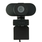onn 1440P Webcam with Autofocus and Built-in Microphone, Adjustable,Black