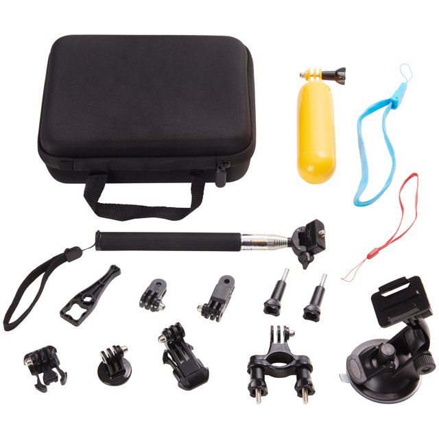 onn. 16Piece Action Camera Accessory Kit