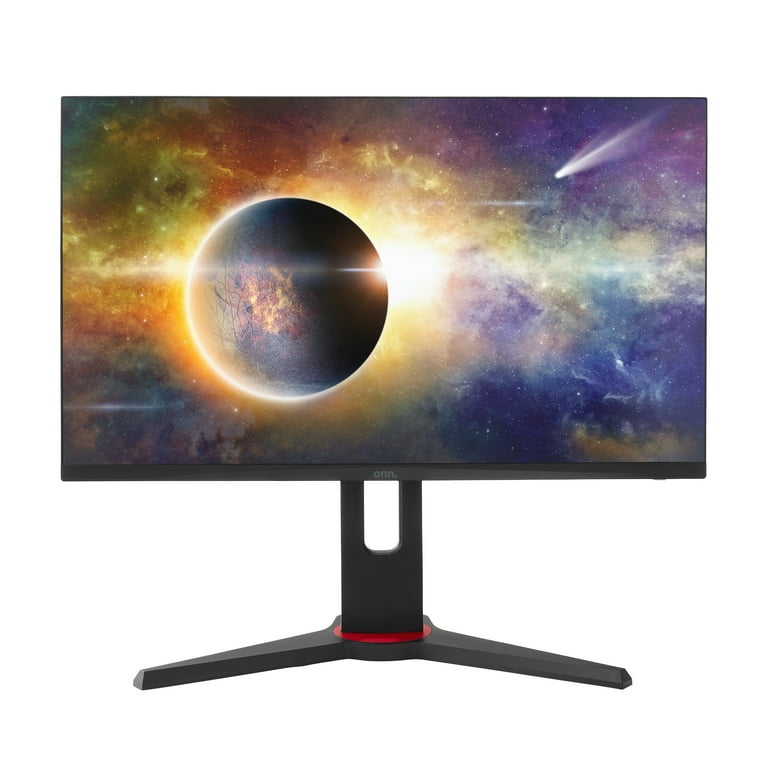 onn. 24 FHD (1920 x 1080p) 165hz 1ms Adaptive Sync Gaming Monitor with  Cables, Black, New