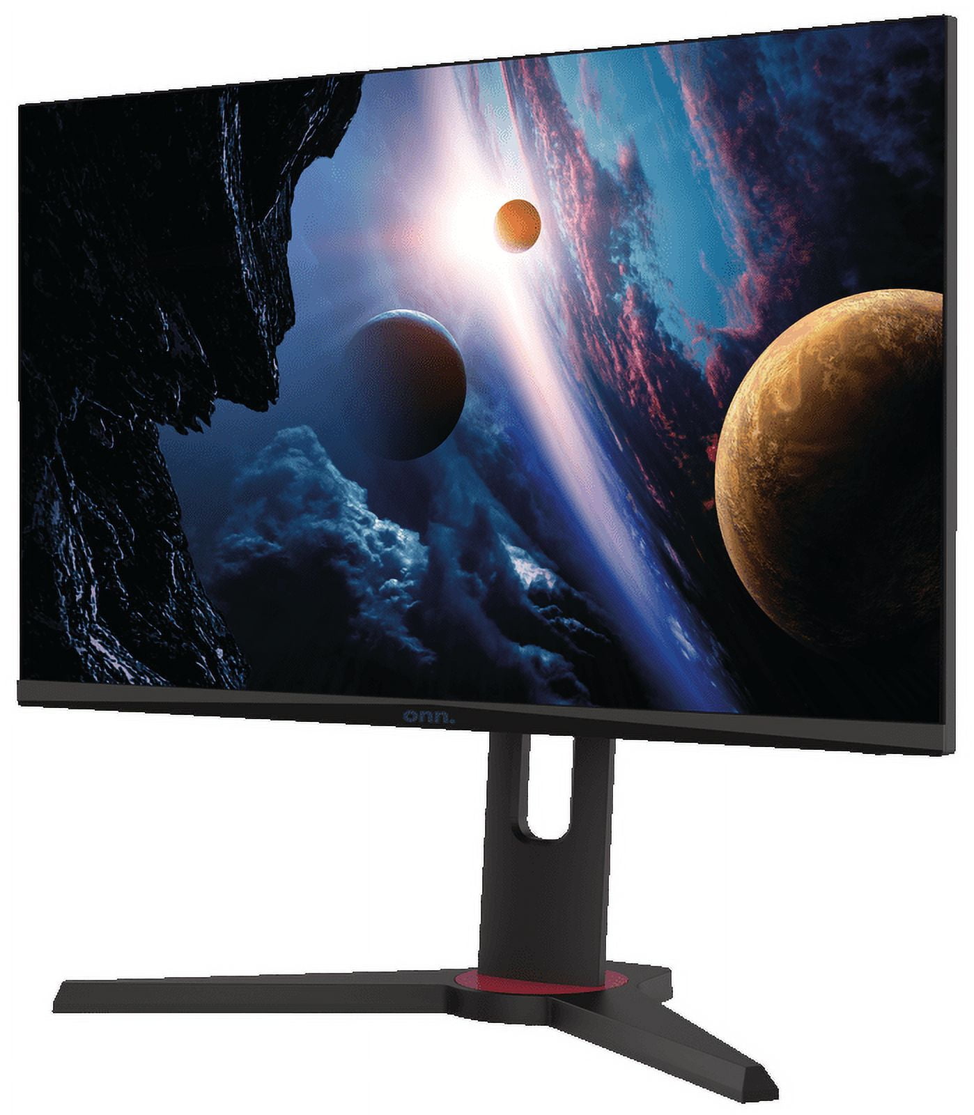 onn. 24" FHD (1920 x 1080p) 165hz 1ms Adaptive Sync Gaming Monitor with Cables, Black