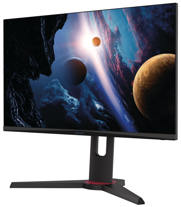 onn. 24" FHD (1920 x 1080p) 165hz 1ms Adaptive Sync Gaming Monitor with Cables, Black