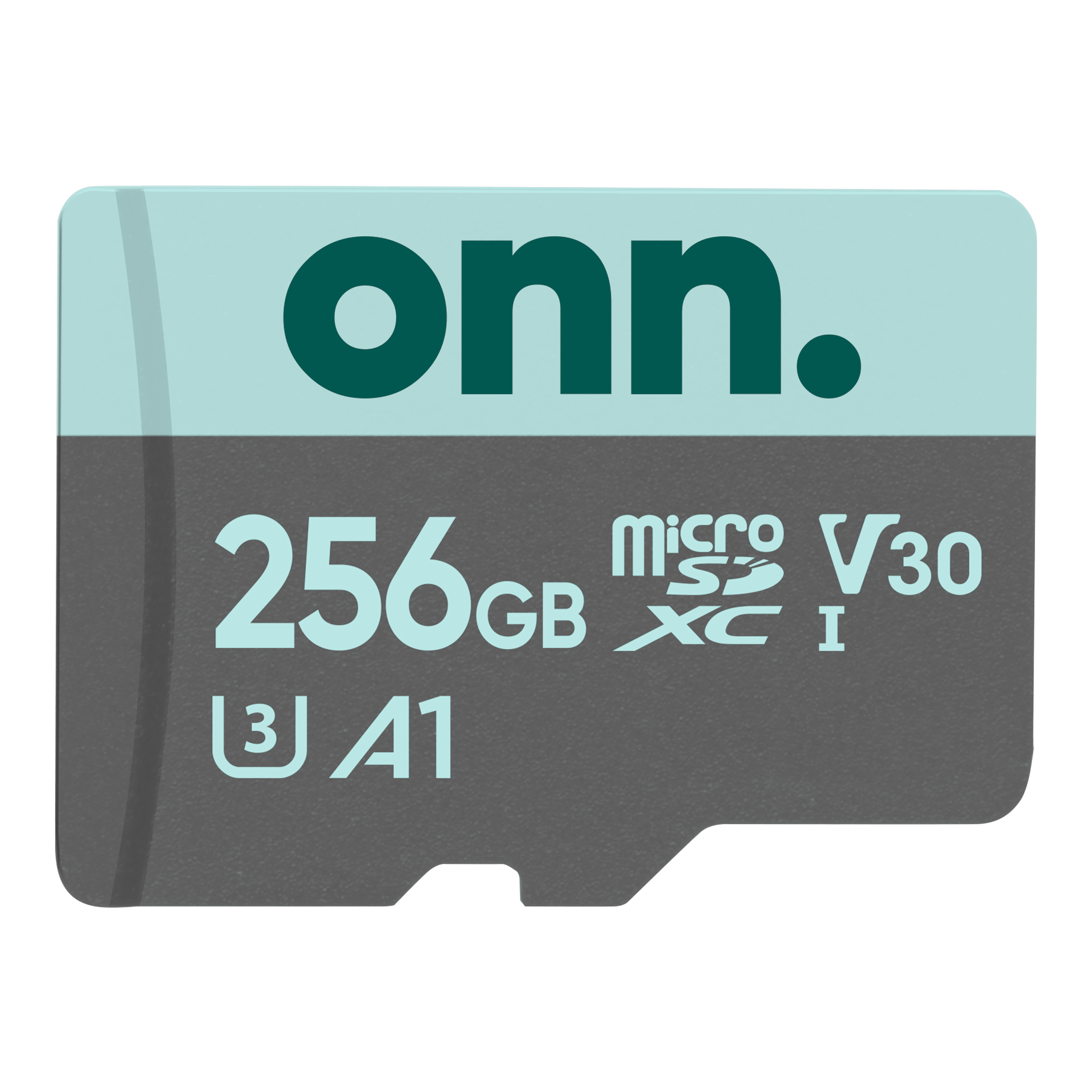 onn. 256 GB microSDXC U3 Memory Card with Adapter