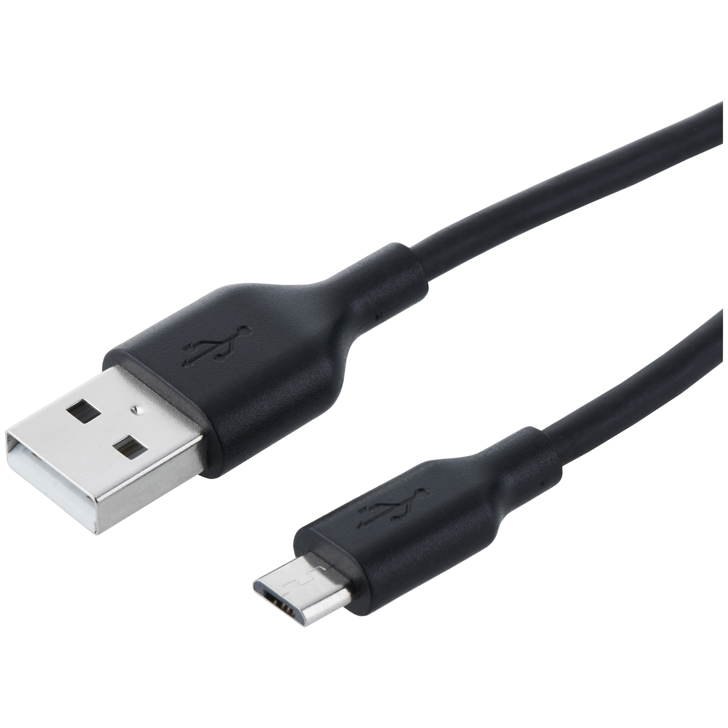 onn. 3-Foot Sync and Charge Cable with Micro USB Connector, High-Quality Construction - image 1 of 5
