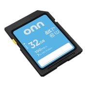 onn 32GB C10 U1 V10 SDHC Flash Memory Card, UHS-I, Full HD, for DSLR Cameras, Point & Shoot Cameras