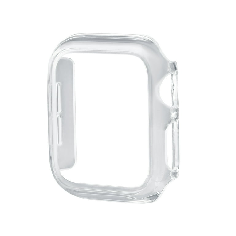 onn. 45mm Clear Protective Bumper Case for Apple Watch