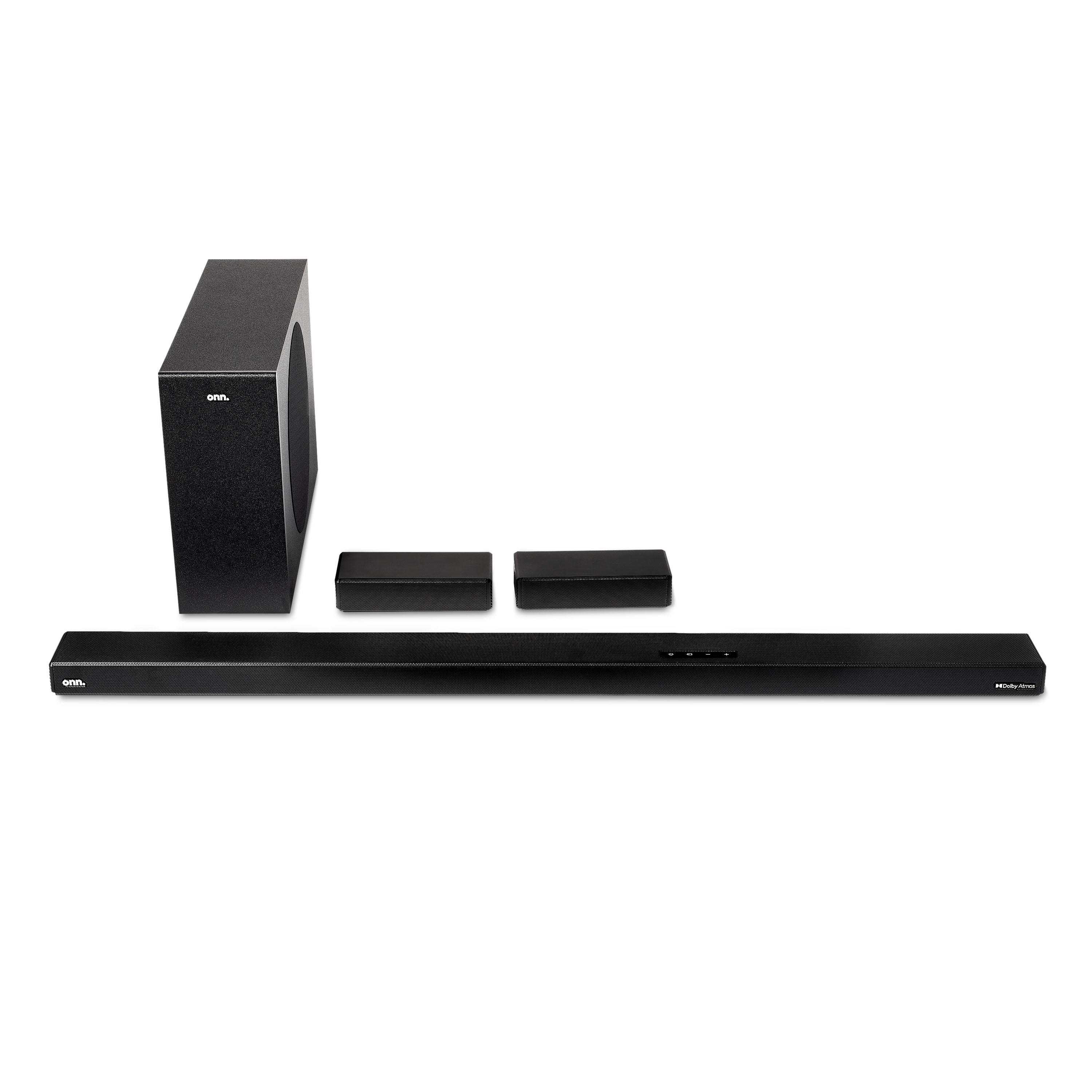 Brandclub onn 5 1 ultra slim surround soundbar system with dolby