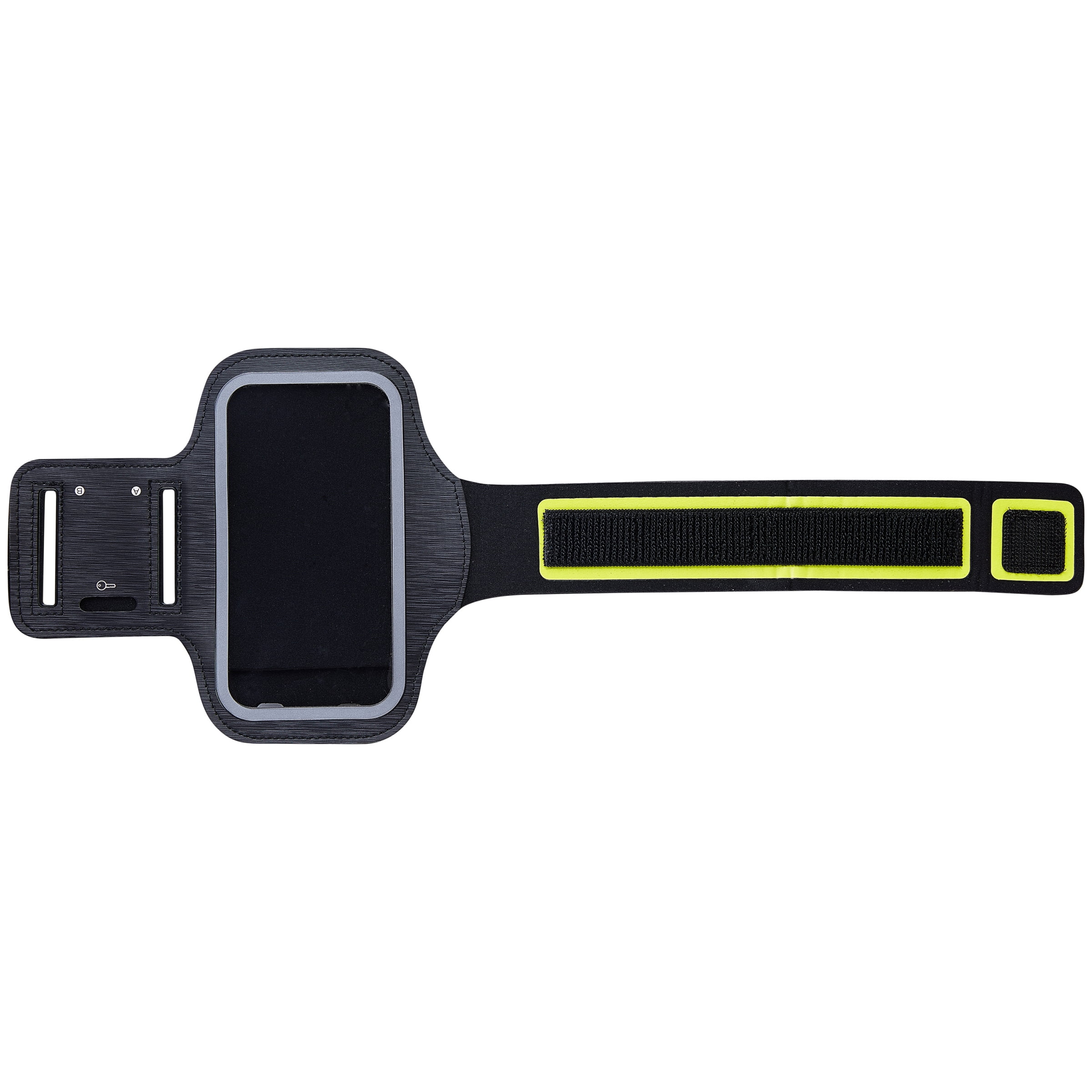 onn. 5" Phones Universal Neoprene Armband, Black