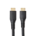 thumbnail image 1 of onn. 50 Feet High-Speed HDMI Cable, Nylon-Braided for Television, Black, 1 of 7
