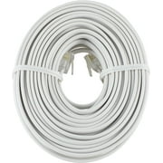 onn Phone Line Cord for a Landline Phone, 50'