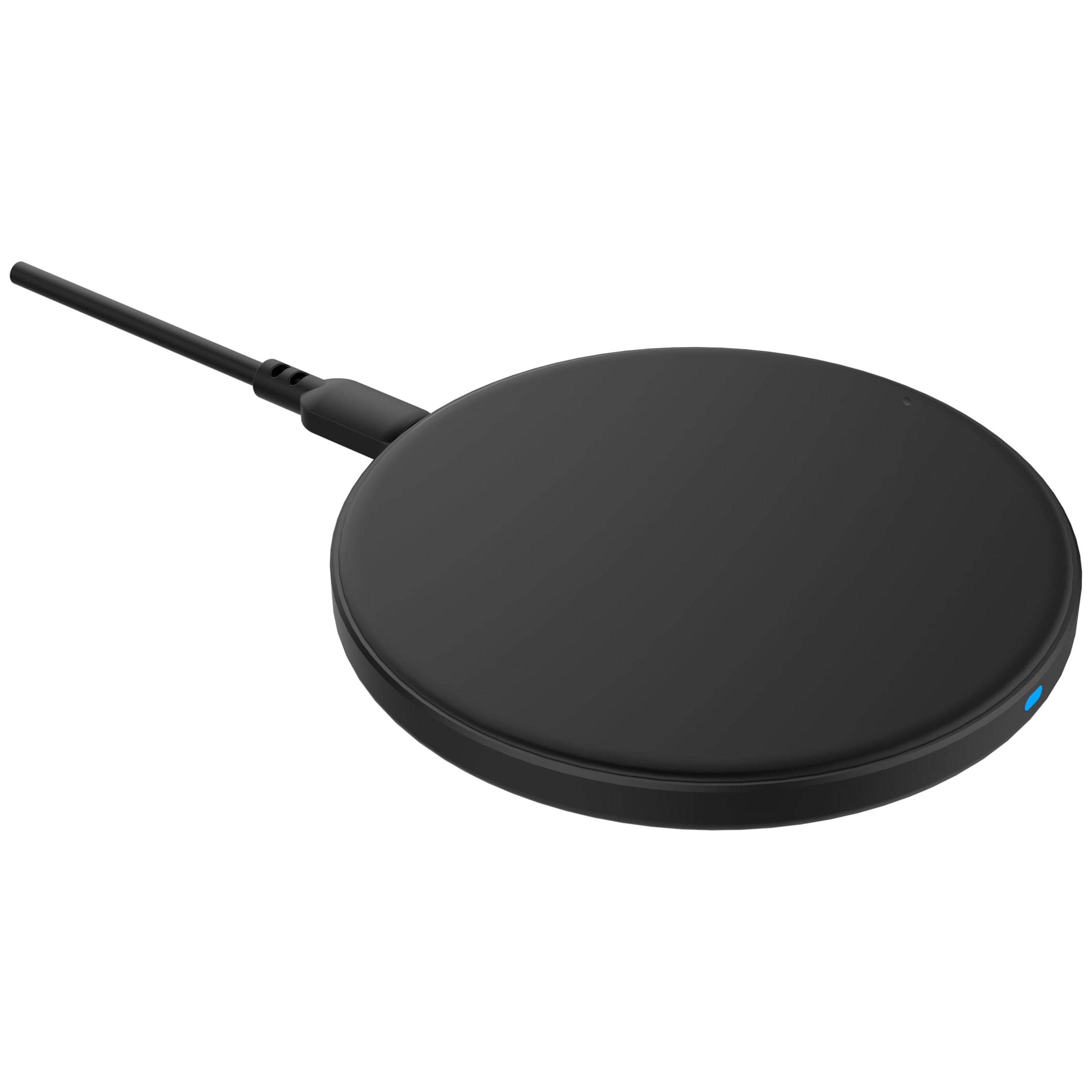 onn. 5W Wireless Charging Pad, Black 