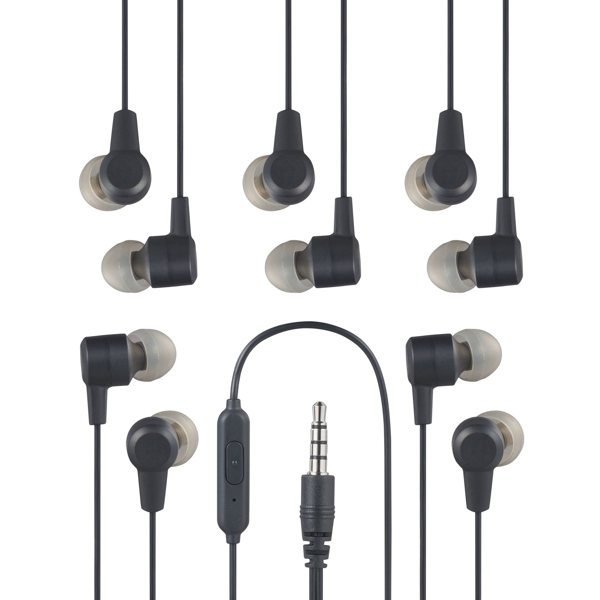 Onn Casual Listening Built-in Microphone Bluetooth In-Ear Headphone Type, Black