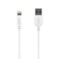 thumbnail image 1 of onn. Lightning to USB Cable, White, 6', 1 of 8