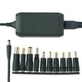 thumbnail image 1 of onn 65W Laptop Charger with 10 Interchangeable Tips, 10ft Power Cord, for HP, Dell, Lenovo, Grey, 1 of 7